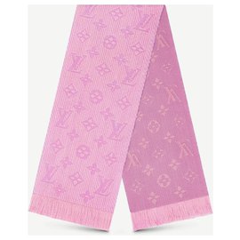Louis Vuitton-LV Logomania scarf new-Pink