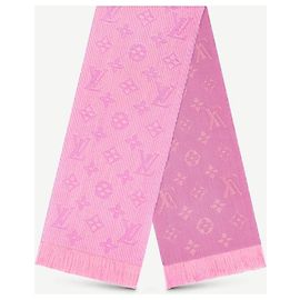 Louis Vuitton Sciarpa LV Logomania nuova Rosa