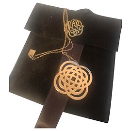 Collier Ginette Ny Purity en or jaune Doré
