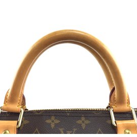Louis Vuitton-Louis Vuitton Keepall 60 Toile Monogram Bandoulière-Marron