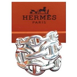 Hermès Chaine d'ancre Enchainee Argento