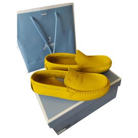 Jacadi-Lovely moccasins size 30-Khaki,Yellow