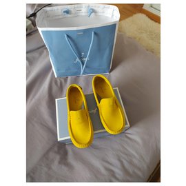 Jacadi-Lovely moccasins size 30-Khaki,Yellow