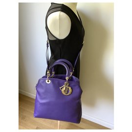 Dior-Bolsos de mano-Púrpura