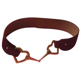 Moschino-Belts-Brown