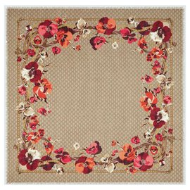 Gucci-gucci scarf floral new-Multiple colors