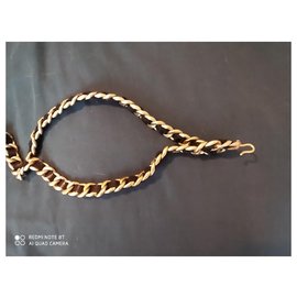 Chanel-Belts-Black,Golden