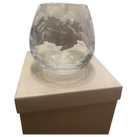 Christofle crystal vase White