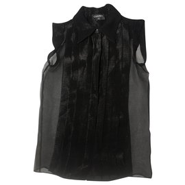 Chanel camicetta Nero