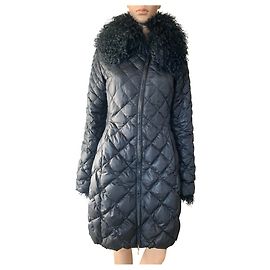 Trussardi Jeans Coats, Outerwear Black