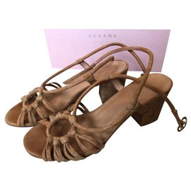 SéZane-worn once and too big for me in 36. They are new and perfect condition-Caramel