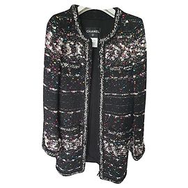 Chanel coat Black