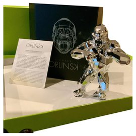 Autre Marque-Orlinski - Kong spirit silver limited edition-Silvery
