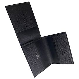 Autre Marque Hermes Guernesey Wallet Black
