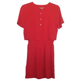 Calvin Klein-Dresses-Red