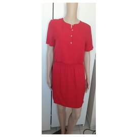 Calvin Klein-Dresses-Red