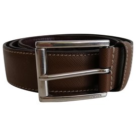 Prada Cintos Marrom