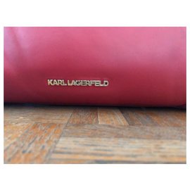Karl Lagerfeld-K / KLASSIK BOWLING BAG-Red