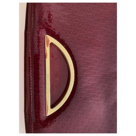 Dior-Handbags-Dark red