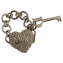Dior Ring aus Stahl Silberfarben Größe 6 Silber