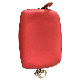 Dior Purses, wallets, cases Pink Red