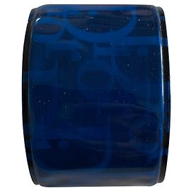 Bracciale Dior blu in plastica avvolgente Blu