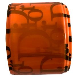 Pulseira Dior Laranja de Plástico Laranja