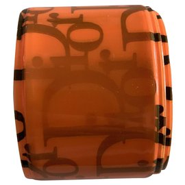 Pulsera Dior Naranja de Plástico Naranja