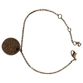 Pulseira Dior dourada com pingente redondo Dourado