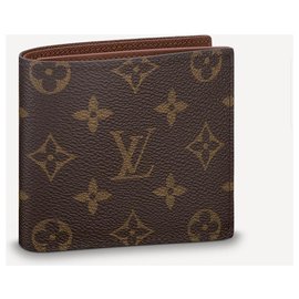 Louis Vuitton-Cartera LV Marco nuevo-Castaño