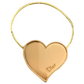 Elastico per capelli Dior dorato in acciaio D'oro