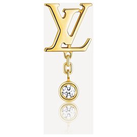 Louis Vuitton-Clou d'oreille LV New Idylle Blossom-Bijouterie dorée
