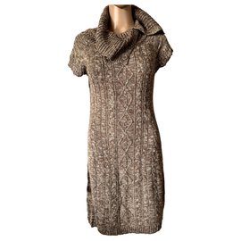 Calvin Klein-Dresses-Brown