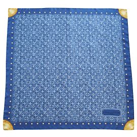 Louis Vuitton Bufandas de seda Azul