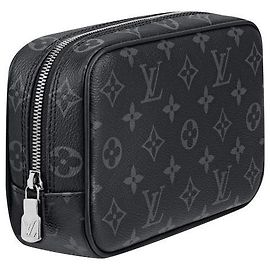 Louis Vuitton Neceser Monogram Eclipse PM Gris Gris