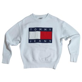 Tommy Hilfiger-Tricots-Blanc,Multicolore