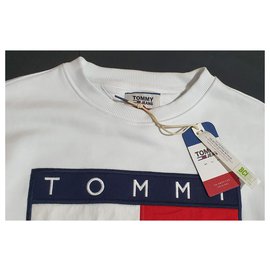 Tommy Hilfiger-Tricots-Blanc,Multicolore