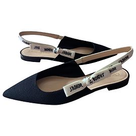 Christian Dior Ballet flats Black