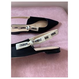 Christian Dior-Ballet flats-Black