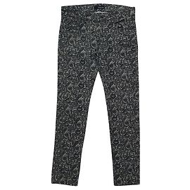 Vaqueros corte corto The Kooples Negro Blanco Gris Negro Blanco Multicolor Gris
