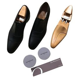 JM Weston Oxford 3 Nere in Pelle Nero