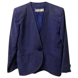 Yves Saint Laurent-Chaqueta azul Yves Saint Laurent-Azul