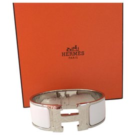 Bracciale Hermès modello Clic Clac H Argento