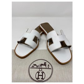 sandales oran hermès camel