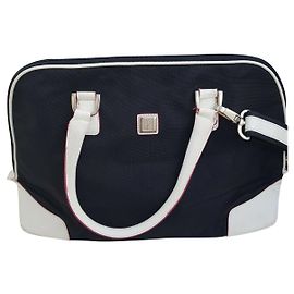 Diane Von Furstenberg DvF Randa weekend bag White Navy blue