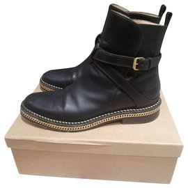 Christian Louboutin-Chelsea chain-Black