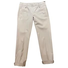 Brunello Cucinelli Grey Wool Pants Size 40 Grey