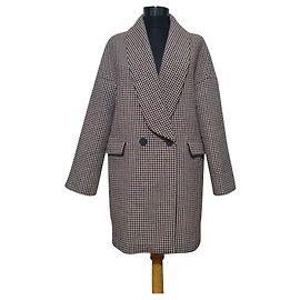 Tara Jarmon Mäntel, Oberbekleidung Weiß Blau Mehrfarben Beige Bordeaux