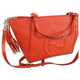 Gucci-Soho bag from the house of Gucci-Orange