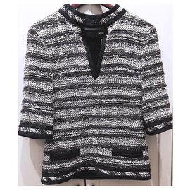 Chanel-rare tweed top-Multiple colors
